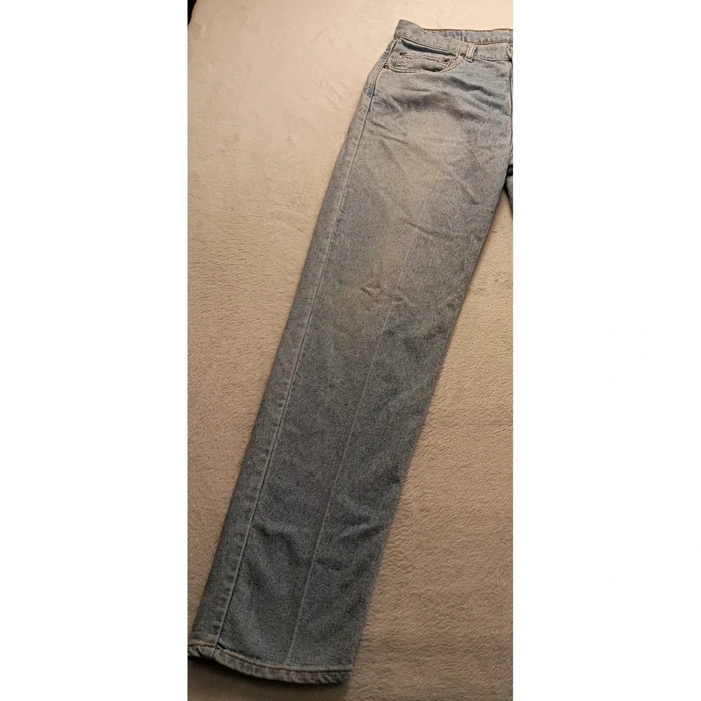 Levis Relaxed Fit Light Wash Jeans Men's 34x32 Orange Tab Vintage Style Denim